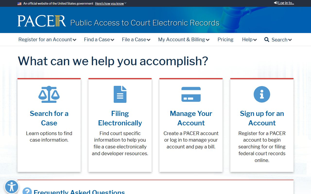 Shannon County Circuit Court records and PACER federal case access